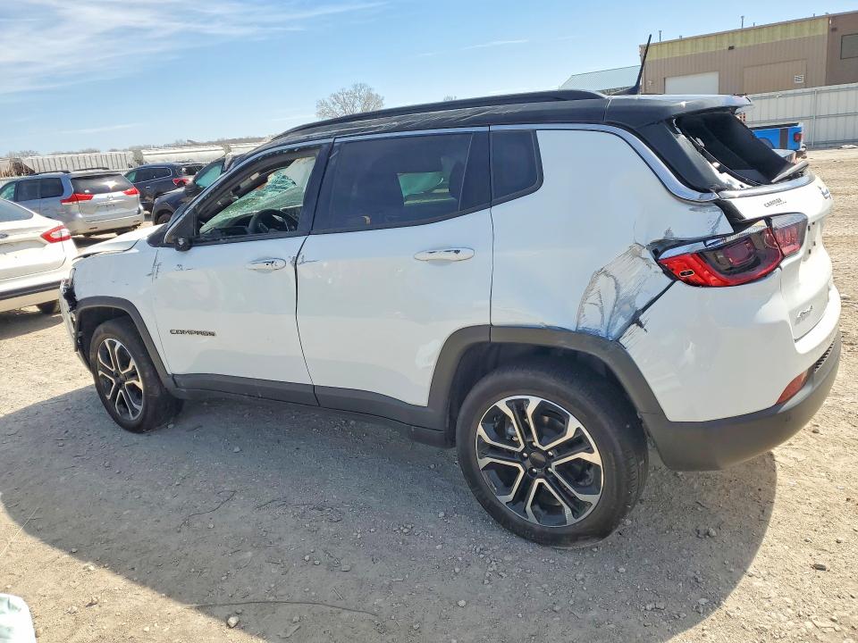 2023 Jeep Compass მანქანა იყიდება აუქციონზე, vin: 3C4NJDCN8PT531784, აუქციონის ნომერი: 47957916