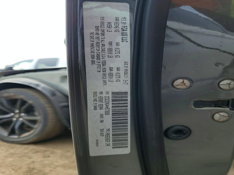 Продаж на аукціоні авто 2017 Dodge Challenger, vin: 2C3CDZAG4HH573836, номер лоту: 46480056