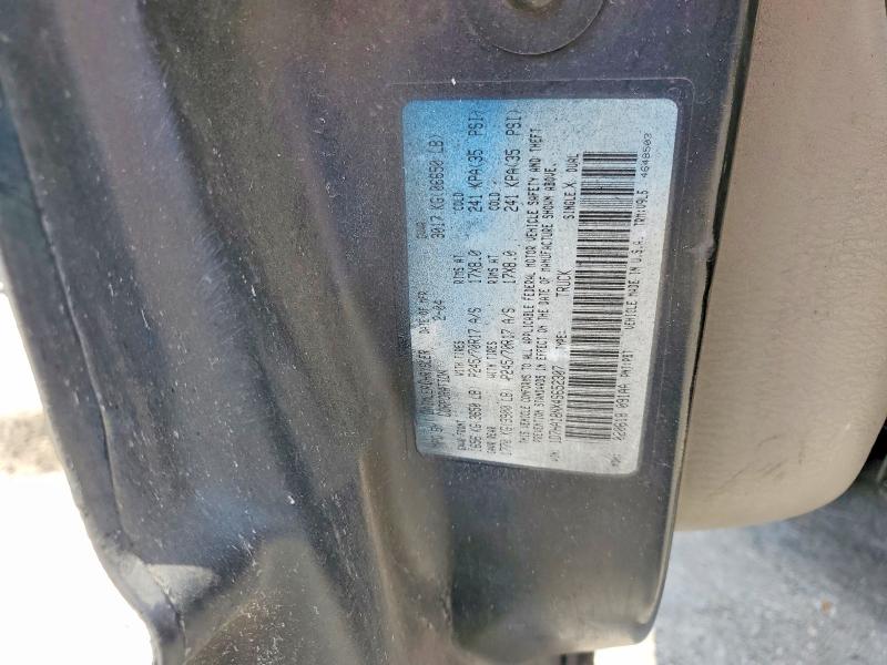 2004 Dodge Ram 1500 მანქანა იყიდება აუქციონზე, vin: 1D7HA18NX4S652307, აუქციონის ნომერი: 46898676