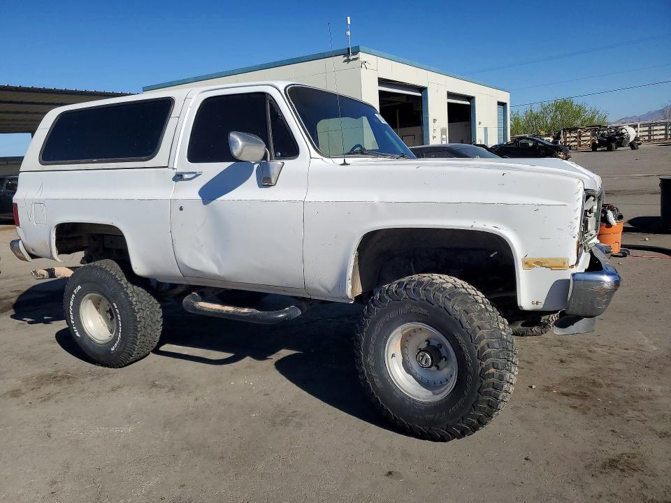 1988 Chevrolet Blazer მანქანა იყიდება აუქციონზე, vin: 1GNEV18K6JF180206, აუქციონის ნომერი: 46297006