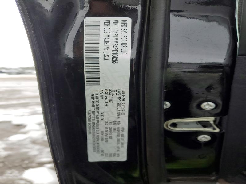 Продажа на аукционе авто 2023 Jeep Cherokee, vin: 1C4PJMMB4PD104265, номер лота: 46621056