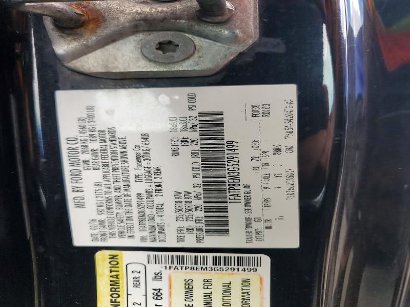 2016 Ford Mustang მანქანა იყიდება აუქციონზე, vin: 1FATP8EM3G5291499, აუქციონის ნომერი: 47442676