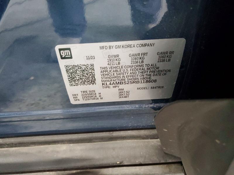 Продажа на аукционе авто 2024 Buick Encore Gx, vin: KL4AMBS25RB118608, номер лота: 41929856