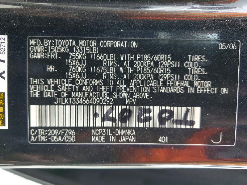 Продаж на аукціоні авто 2006 Scion Xb, vin: JTLKT334664090292, номер лоту: 41913396