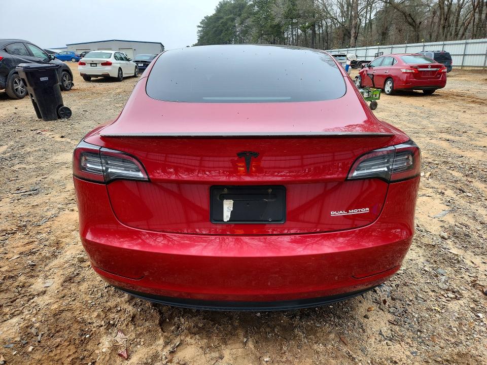 2022 Tesla Model 3 მანქანა იყიდება აუქციონზე, vin: 5YJ3E1EC7NF199614, აუქციონის ნომერი: 79706985