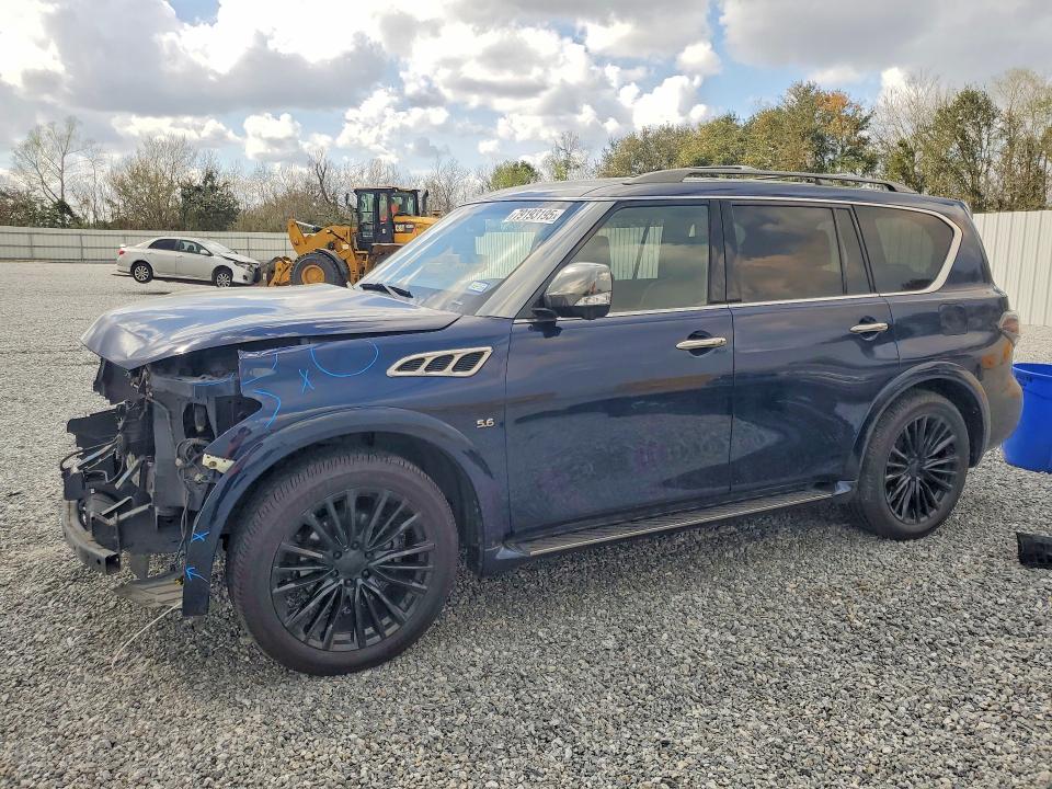 2017 Infiniti Qx80 მანქანა იყიდება აუქციონზე, vin: JN8AZ2NE4H9155429, აუქციონის ნომერი: 79193195