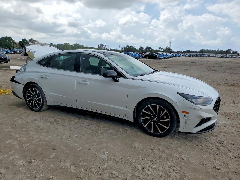 Продаж на аукціоні авто 2020 Hyundai Sonata, vin: 5NPEJ4J22LH047774, номер лоту: 46387256