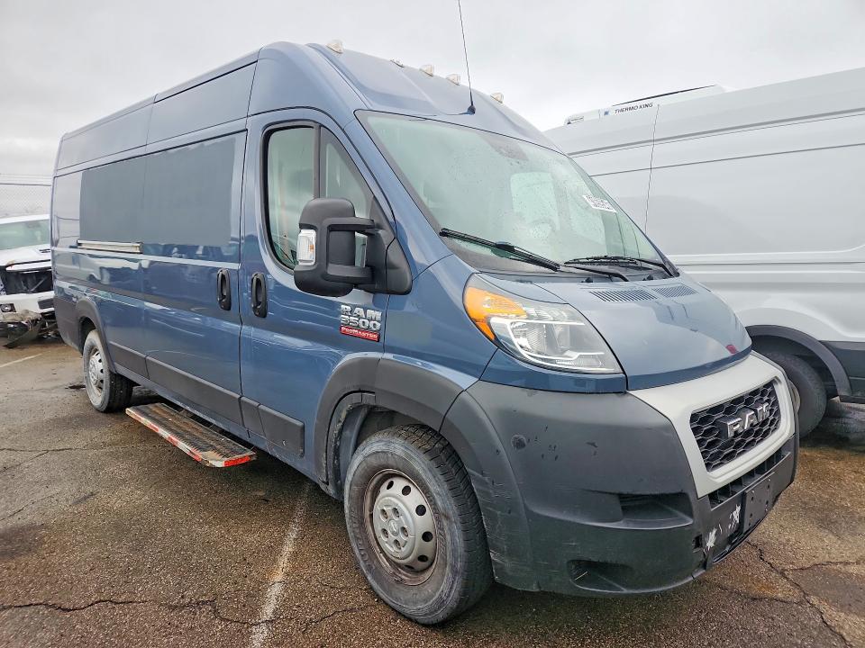 Продаж на аукціоні авто 2021 Ram Promaster 3500, vin: 3C6MRVJG8ME544489, номер лоту: 41659546