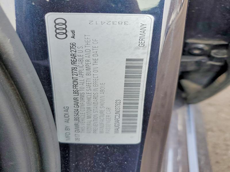 Aukcja sprzedaży 2018 Audi A6, vin: WAUG3AFC2JN037923, numer aukcji: 46467766