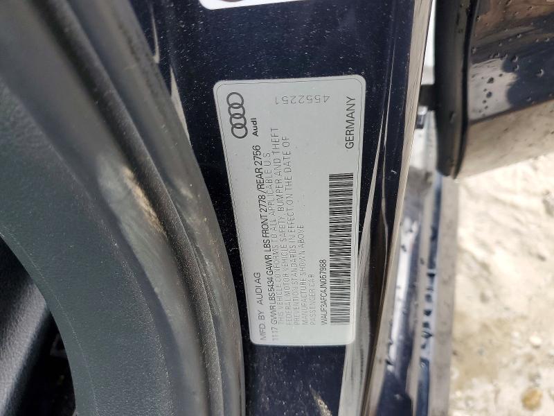 Продаж на аукціоні авто 2018 Audi A6, vin: WAUF3AFC4JN057988, номер лоту: 76725675