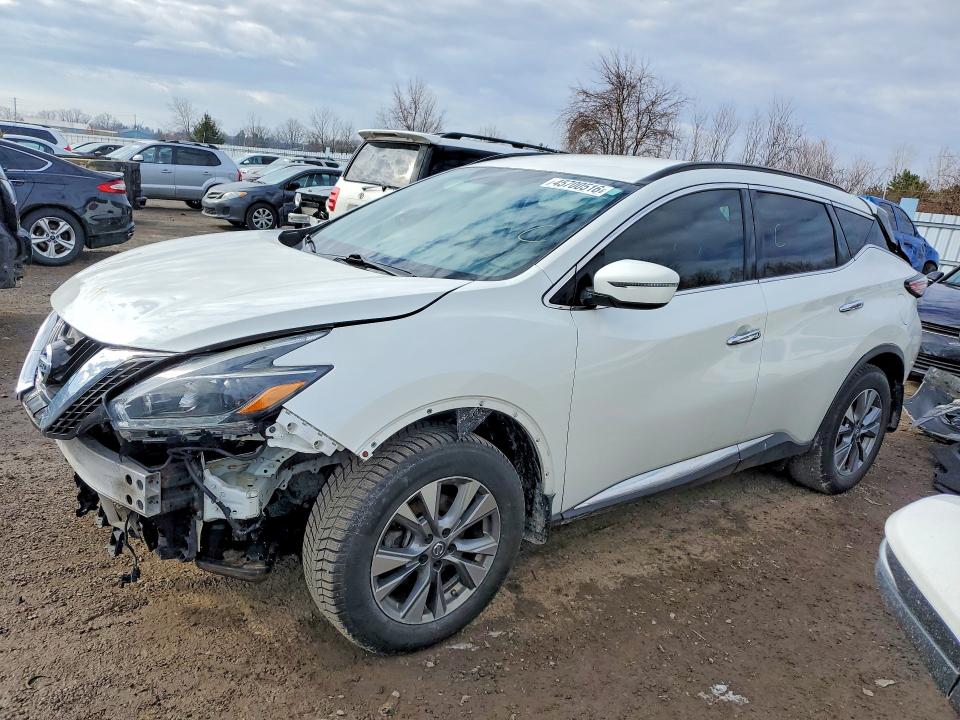 Aukcja sprzedaży 2018 Nissan Murano, vin: 5N1AZ2MGXJN173277, numer aukcji: 45700516