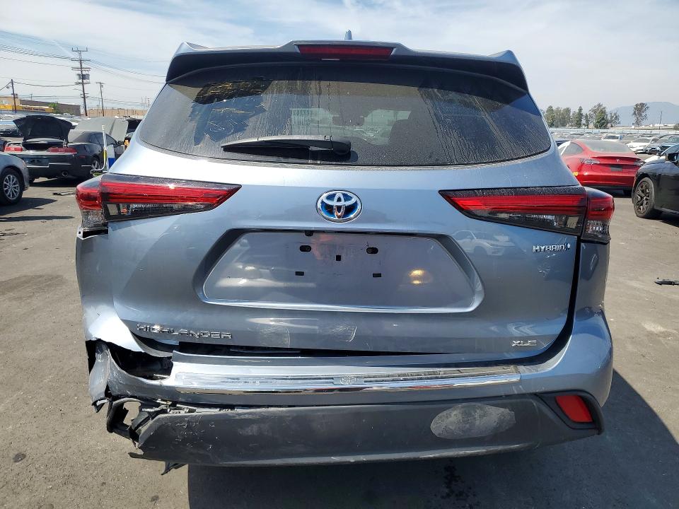 47776286 :رقم المزاد ، 5TDHBRCH0LS006949 vin ، 2020 Toyota Highlander Hybrid مزاد بيع
