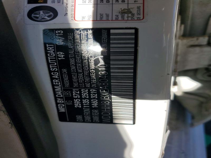 Aukcja sprzedaży 2014 Mercedes-benz E, vin: WDDHH8JBXEA804310, numer aukcji: 41914916