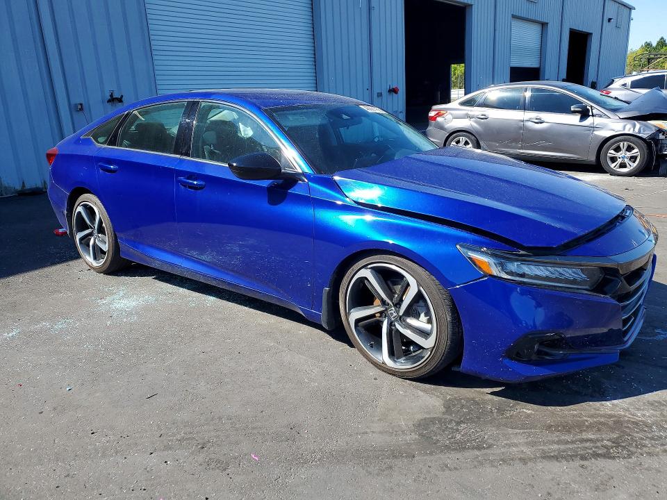 Продажа на аукционе авто 2021 Honda Accord, vin: 1HGCV1F45MA072005, номер лота: 46891756