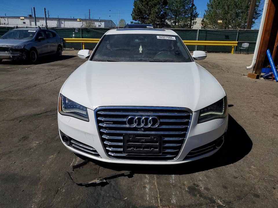 46927986 :رقم المزاد ، WAURGAFD7EN008753 vin ، 2014 Audi A8 مزاد بيع