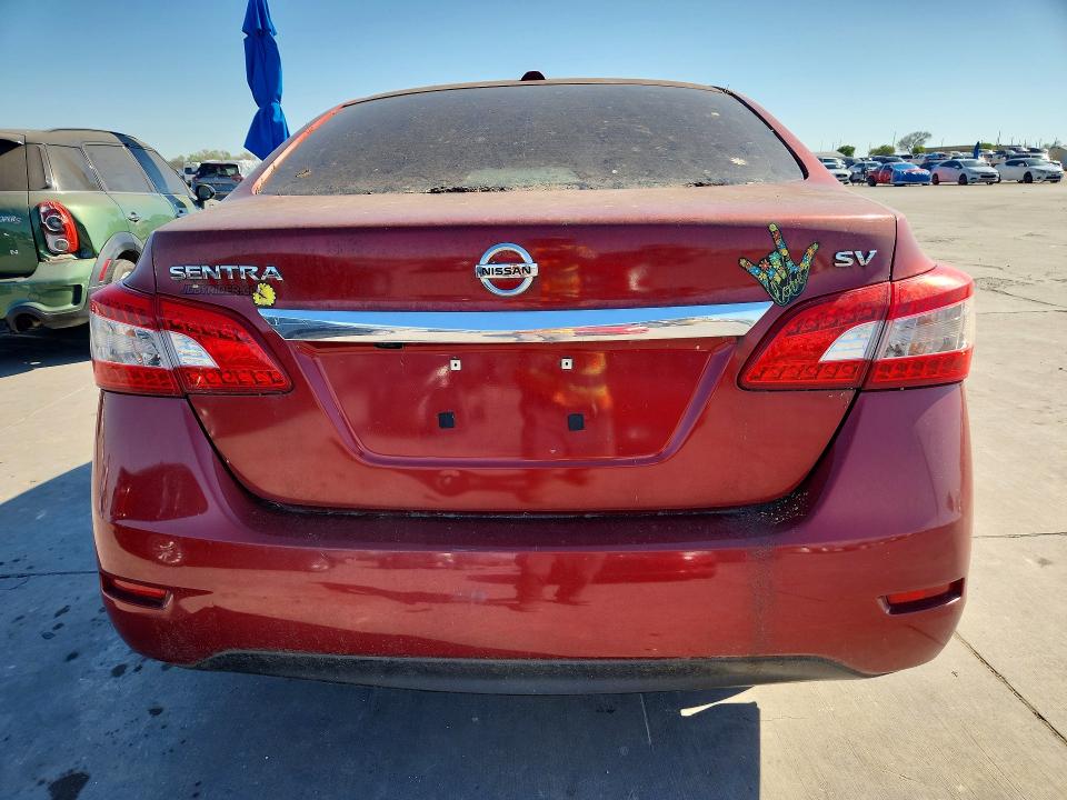 47227646 :رقم المزاد ، 3N1AB7AP3FY252040 vin ، 2015 Nissan Sentra مزاد بيع