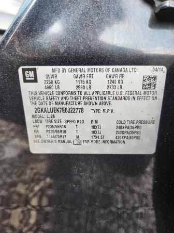 Продажа на аукционе авто 2014 Gmc Terrain, vin: 2GKALUEK7E6322778, номер лота: 79962675