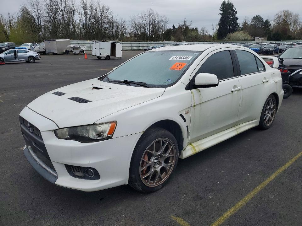 48176236 :رقم المزاد ، JA32W5FV1AU020449 vin ، 2010 Mitsubishi Lancer مزاد بيع