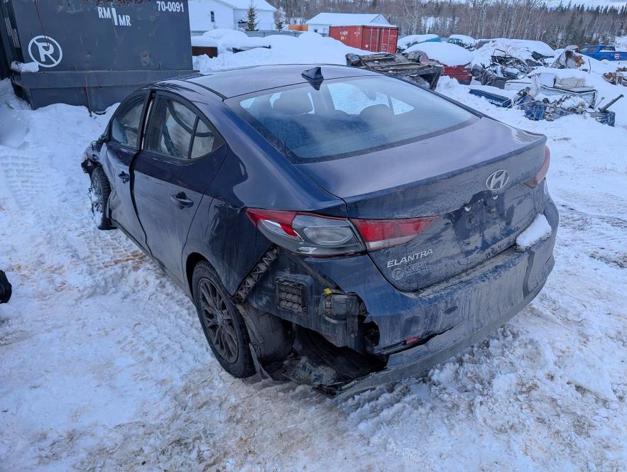76998105 :رقم المزاد ، KMHD84LF0JU705081 vin ، 2018 Hyundai Elantra مزاد بيع