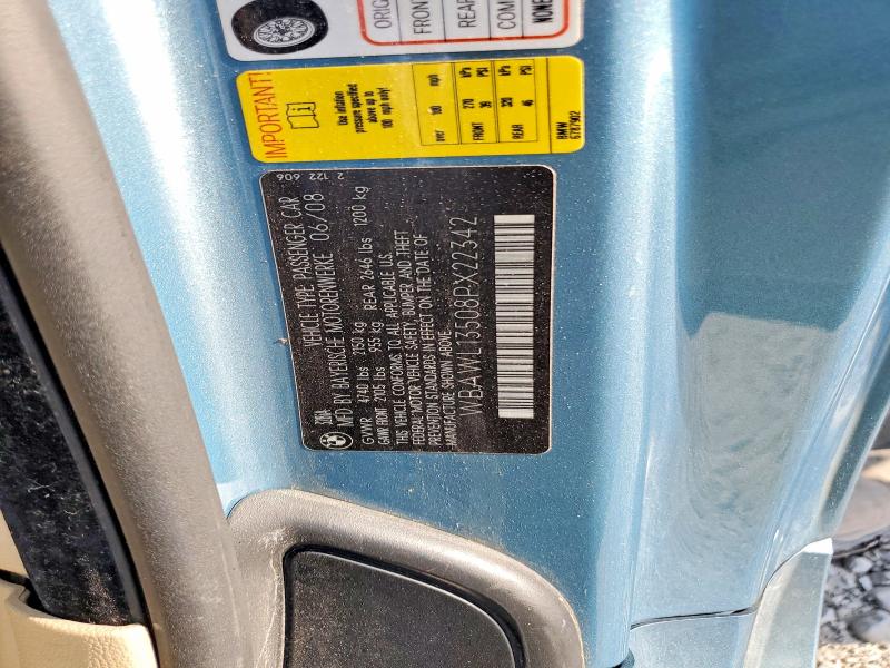 41590126 :رقم المزاد ، WBAWL13508PX22342 vin ، 2008 Bmw 328 مزاد بيع