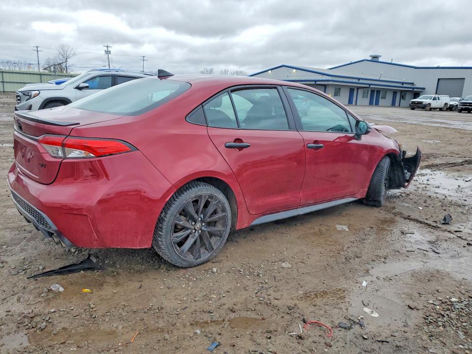 45672356 :رقم المزاد ، 5YFS4MCE8NP138216 vin ، 2022 Toyota Corolla مزاد بيع