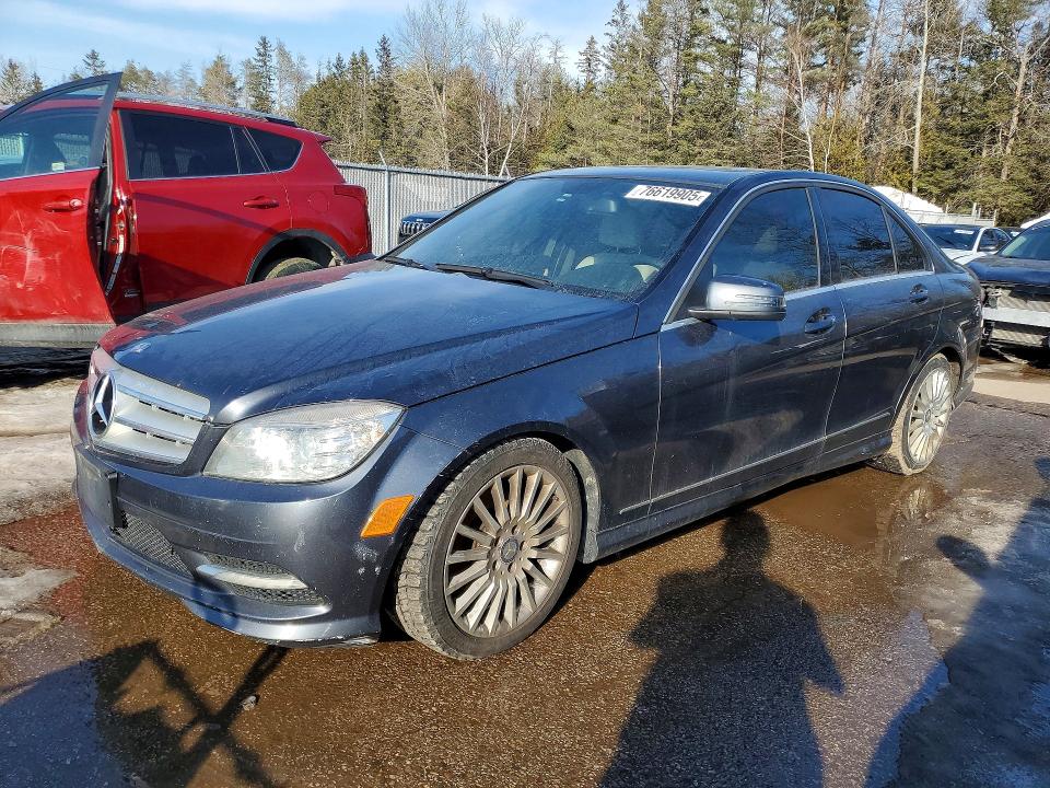 Auction sale of the 2011 Mercedes-benz C, vin: WDDGF8FB7BA505041, lot number: 76619905
