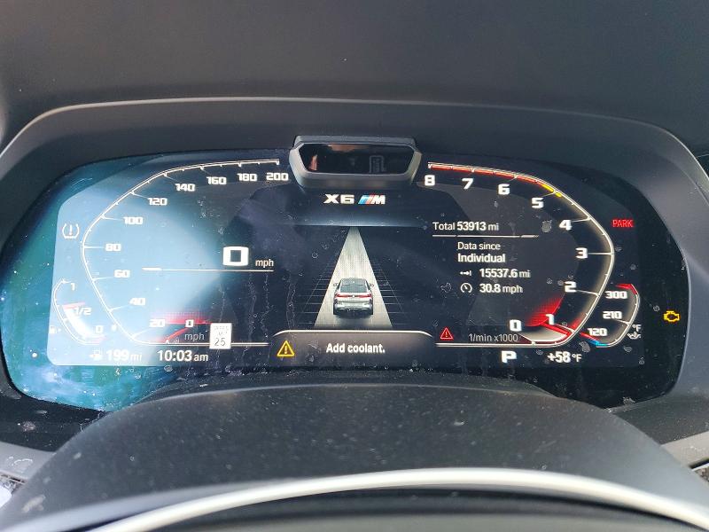 Aukcja sprzedaży 2022 Bmw X6, vin: 5YMCY0C02N9J90203, numer aukcji: 46896956
