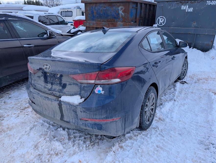 76998105 :رقم المزاد ، KMHD84LF0JU705081 vin ، 2018 Hyundai Elantra مزاد بيع
