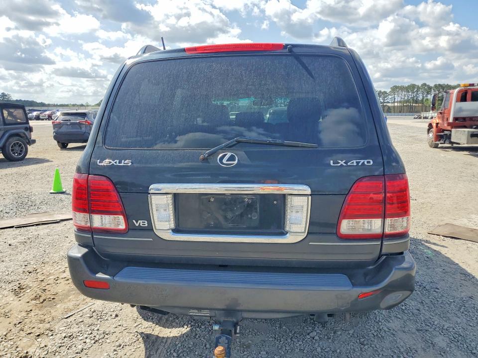 2006 Lexus Lx 470 მანქანა იყიდება აუქციონზე, vin: JTJHT00W864018226, აუქციონის ნომერი: 49404486