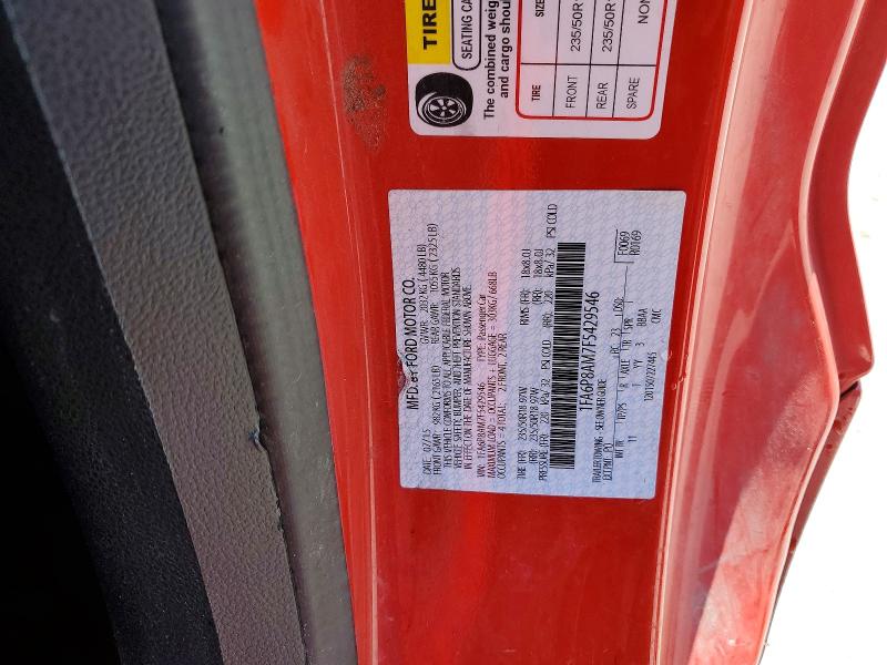 Aukcja sprzedaży 2015 Ford Mustang, vin: 1FA6P8AM7F5429546, numer aukcji: 46025446
