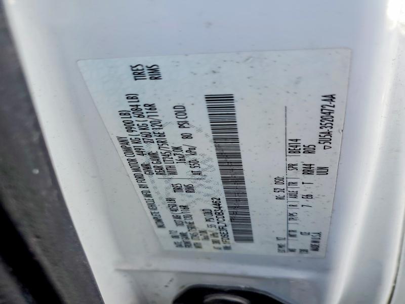 79815795 :رقم المزاد ، 1FDSE3FL7CDB34462 vin ، 2012 Ford Econoline مزاد بيع