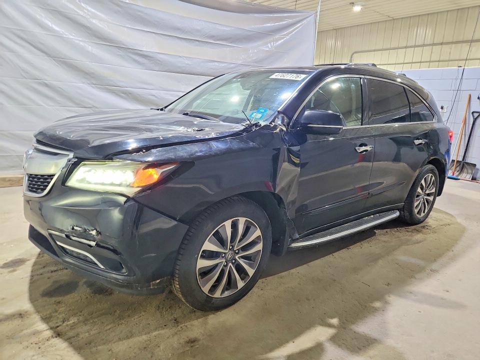 Auction sale of the 2014 Acura Mdx, vin: 5FRYD4H40EB001663, lot number: 47627176