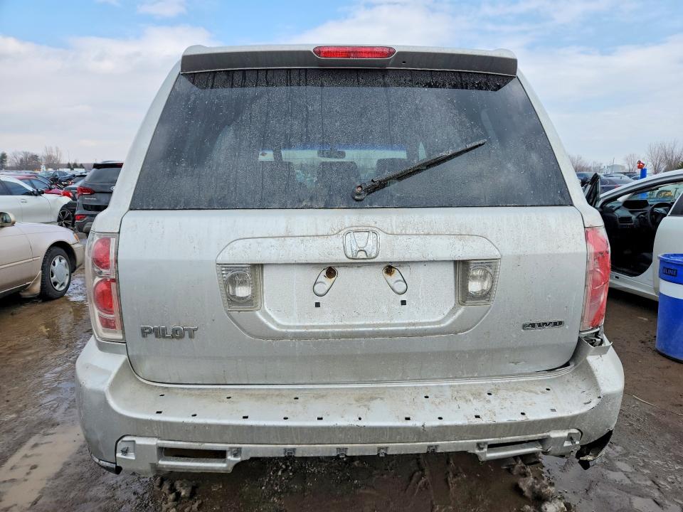 2006 Honda Pilot მანქანა იყიდება აუქციონზე, vin: 2HKYF18666H003996, აუქციონის ნომერი: 77397895