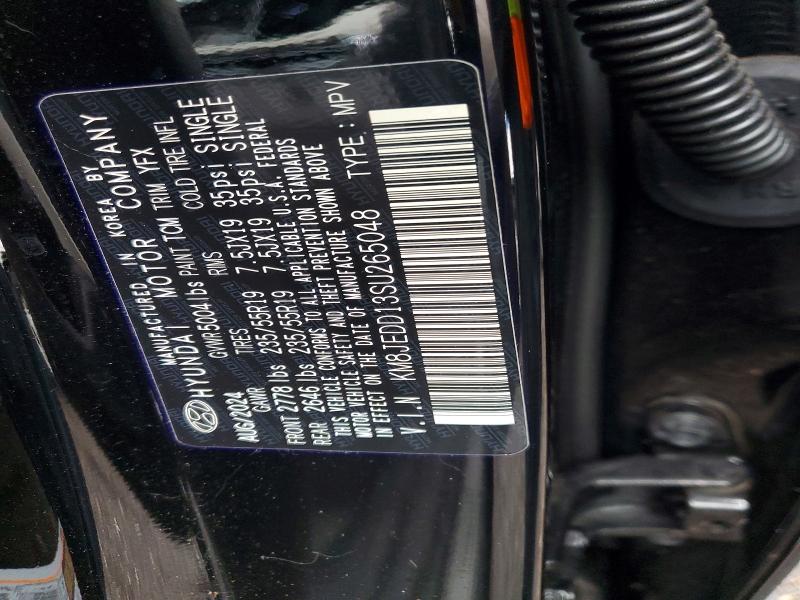 Продажа на аукционе авто 2025 Hyundai Tucson Hybrid, vin: KM8JEDD13SU265048, номер лота: 79221805