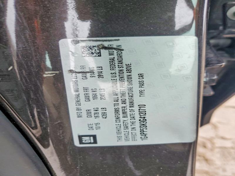 Продажа на аукционе авто 2016 Buick Verano, vin: 1G4PP5SK9G4120710, номер лота: 76694445