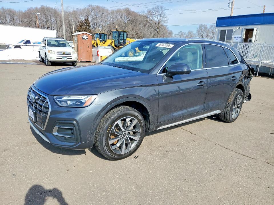 2021 Audi Q5 მანქანა იყიდება აუქციონზე, vin: WA1BAAFY5M2007605, აუქციონის ნომერი: 46766596