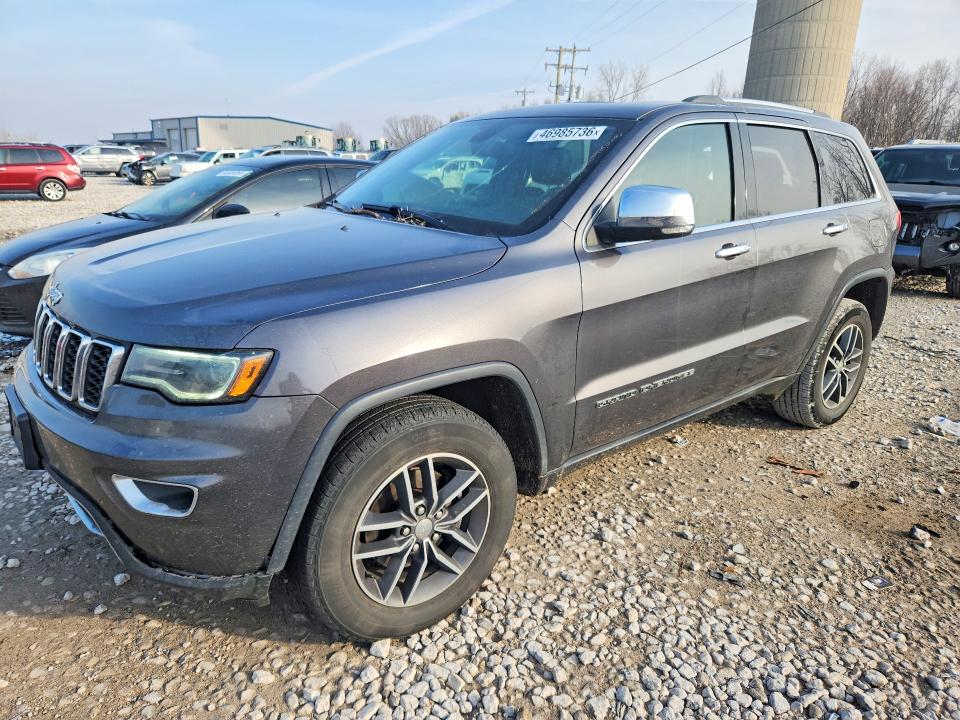 46985736 :رقم المزاد ، 1C4RJFBG3HC891624 vin ، 2017 Jeep Grand Cherokee مزاد بيع