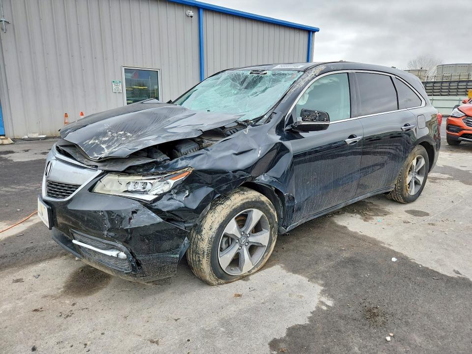 79999195 :رقم المزاد ، 5FRYD3H29GB016738 vin ، 2016 Acura Mdx مزاد بيع