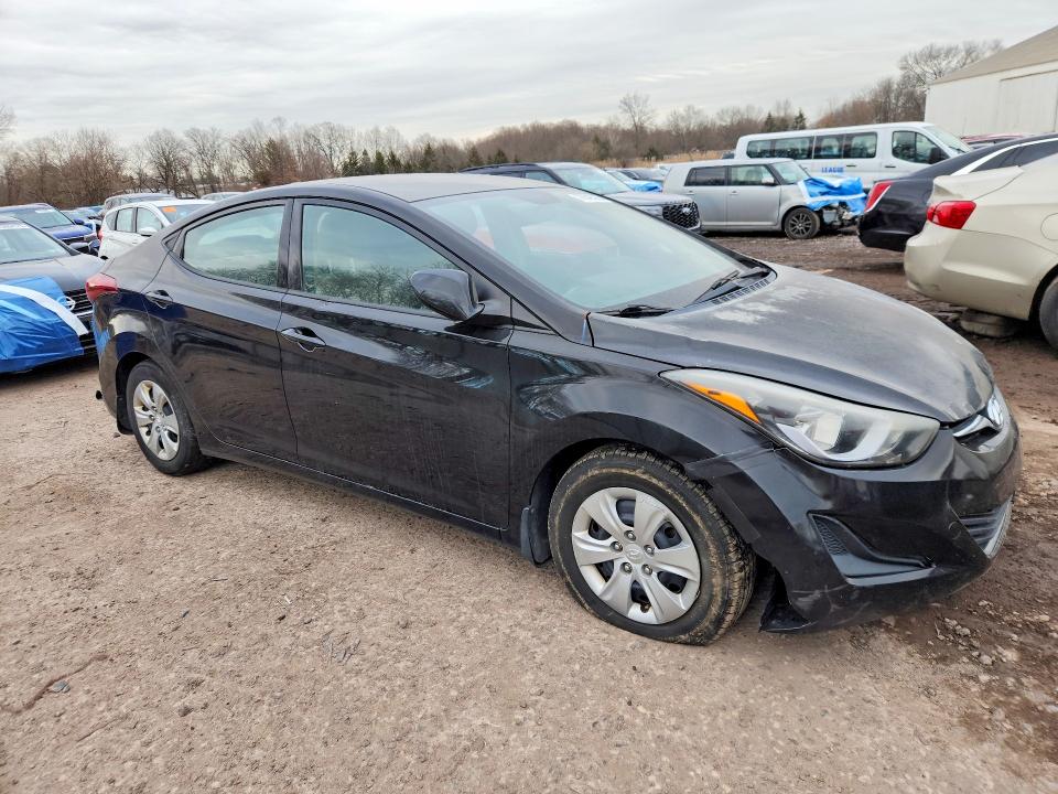 2016 Hyundai Elantra მანქანა იყიდება აუქციონზე, vin: KMHDH4AE5GU501573, აუქციონის ნომერი: 79648595