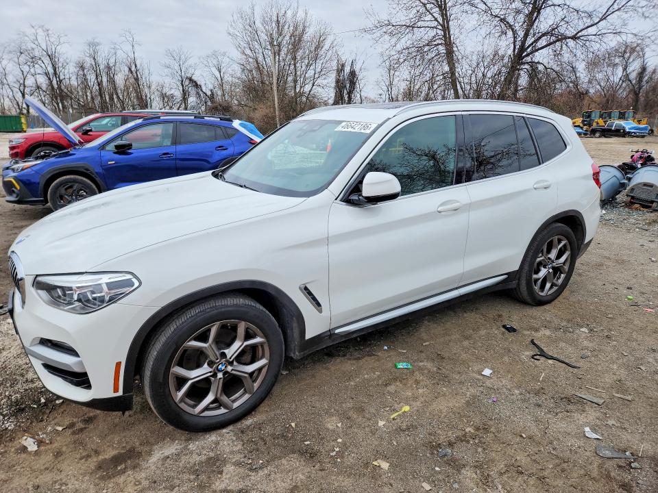 2021 Bmw X3 მანქანა იყიდება აუქციონზე, vin: 5UXTY5C00M9F64877, აუქციონის ნომერი: 46642186