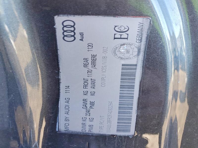 47743086 :رقم المزاد ، WAULGBFR2FA032264 vin ، 2015 Audi S5 مزاد بيع