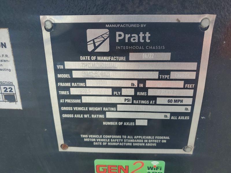 Продаж на аукціоні авто 2023 Pratt Trailer, vin: 7SPCC402XPN000742, номер лоту: 79889485