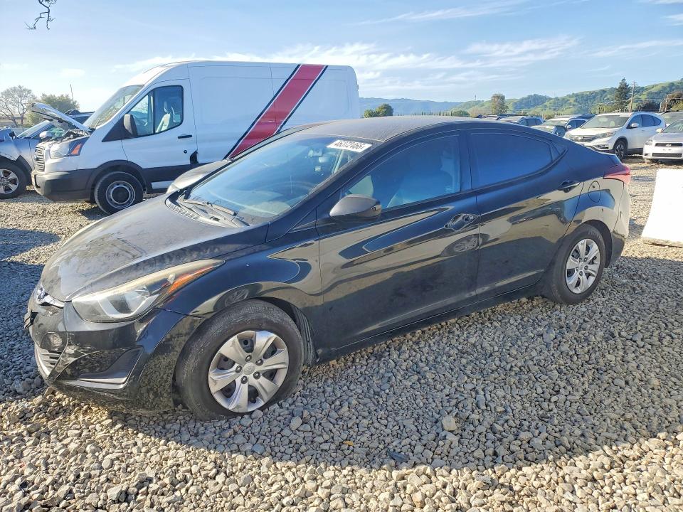 Auction sale of the 2016 Hyundai Elantra, vin: 5NPDH4AEXGH755942, lot number: 46372466