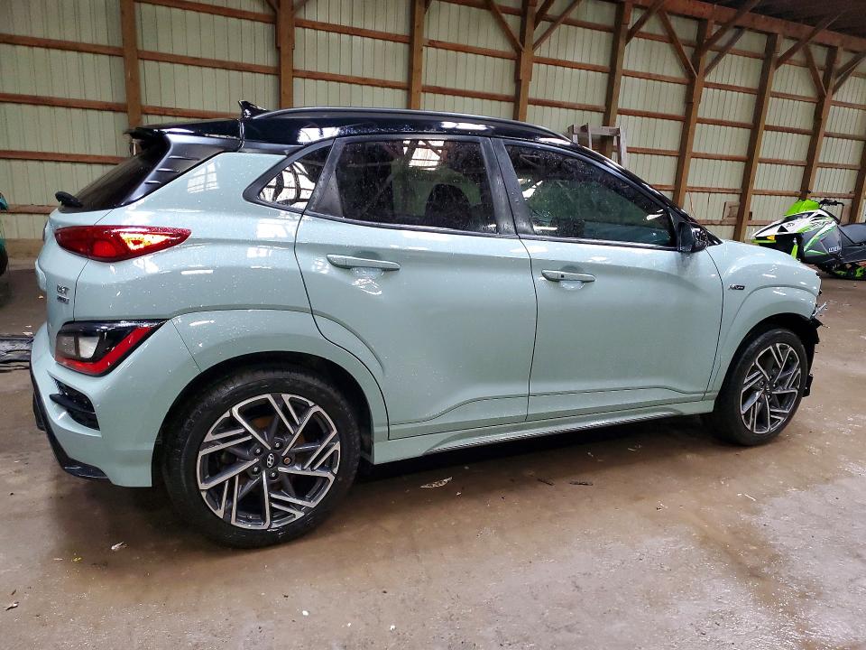 77700375 :رقم المزاد ، KM8K3CA34PU016520 vin ، 2023 Hyundai Kona مزاد بيع