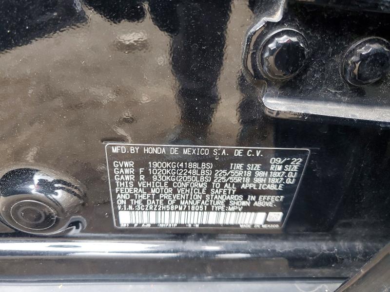 Aukcja sprzedaży 2023 Honda Hr-v, vin: 3CZRZ2H58PM718051, numer aukcji: 47086036