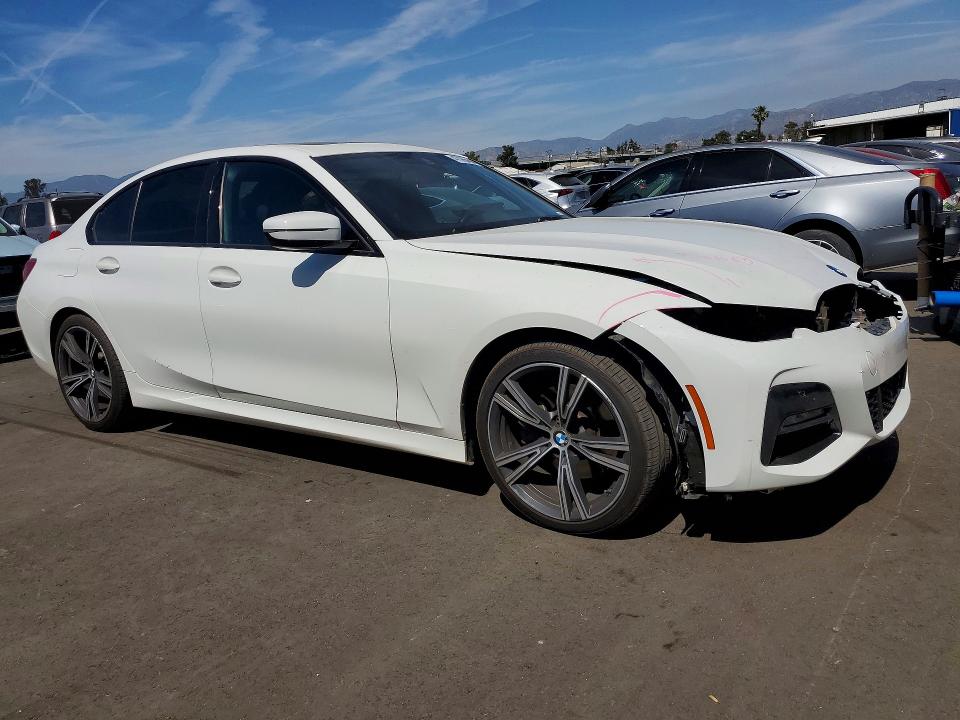 2021 Bmw 330i მანქანა იყიდება აუქციონზე, vin: 3MW5R1J03M8B80776, აუქციონის ნომერი: 47066466