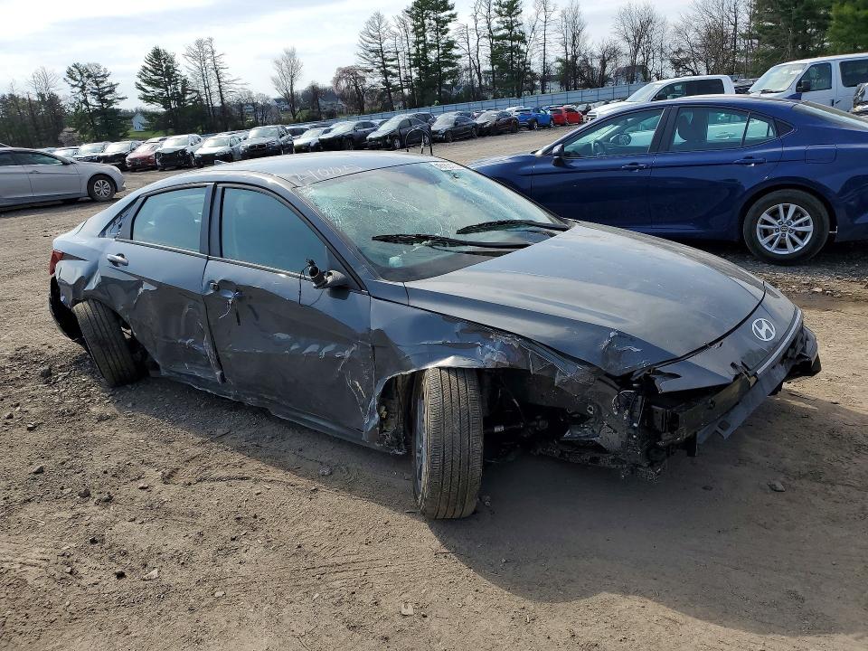 2025 Hyundai Elantra Hybrid მანქანა იყიდება აუქციონზე, vin: KMHLM4DJ0SU144005, აუქციონის ნომერი: 48180406