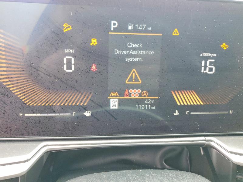 2025 Kia Sorento მანქანა იყიდება აუქციონზე, vin: 5XYRLDJC8SG353694, აუქციონის ნომერი: 41724226