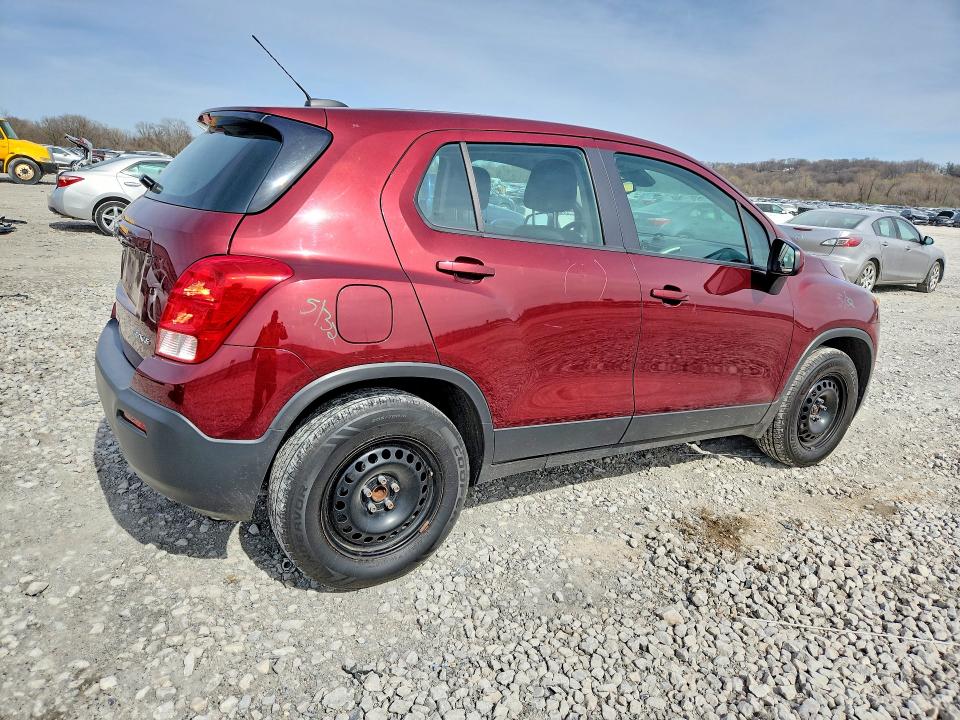 2016 Chevrolet Trax მანქანა იყიდება აუქციონზე, vin: 3GNCJKSB1GL260738, აუქციონის ნომერი: 47059096