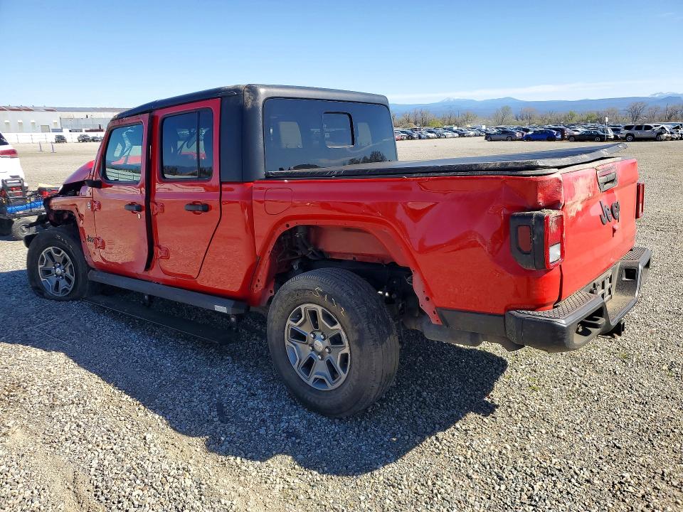 2020 Jeep Gladiator მანქანა იყიდება აუქციონზე, vin: 1C6HJTAGXLL108407, აუქციონის ნომერი: 41842526